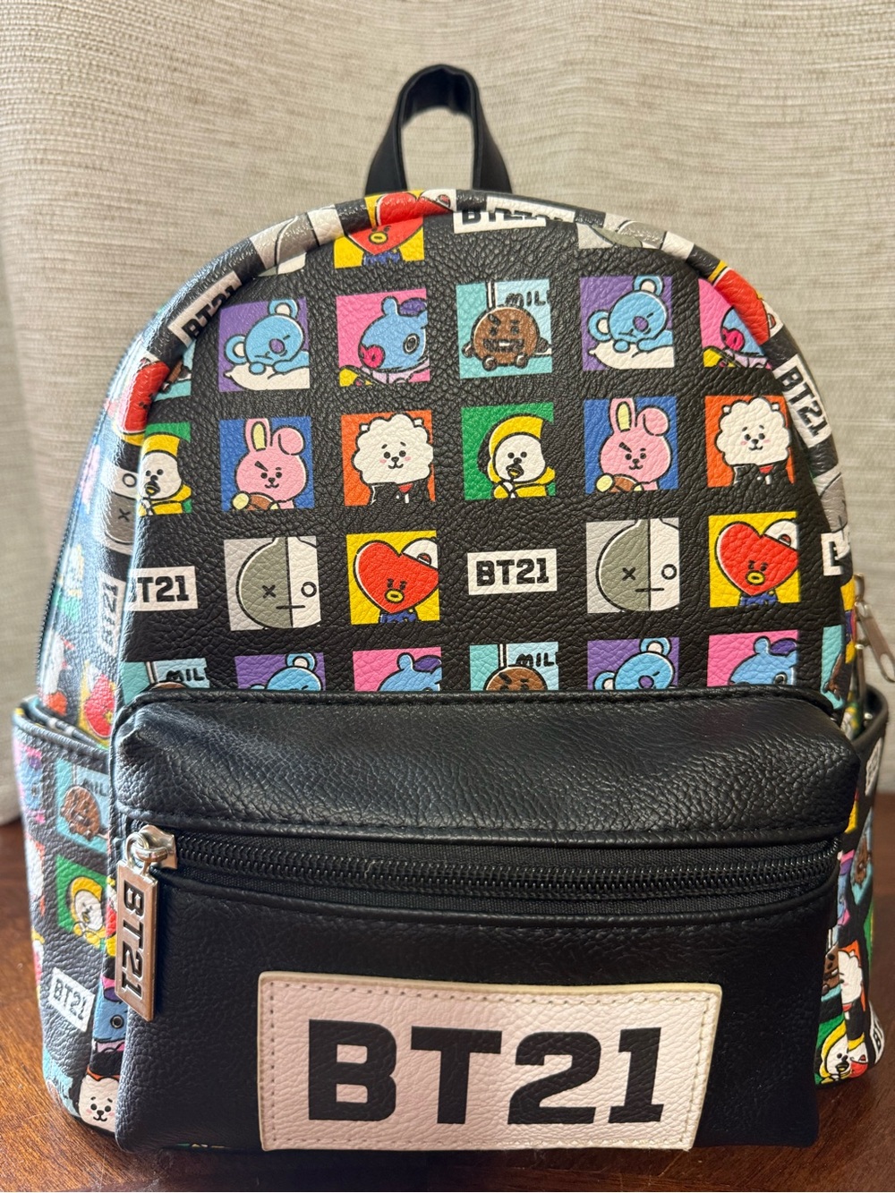 BT21 Colorful Character Mini Backpack